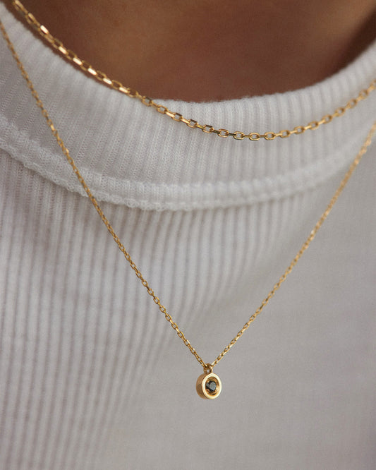 Black Diamond Necklace