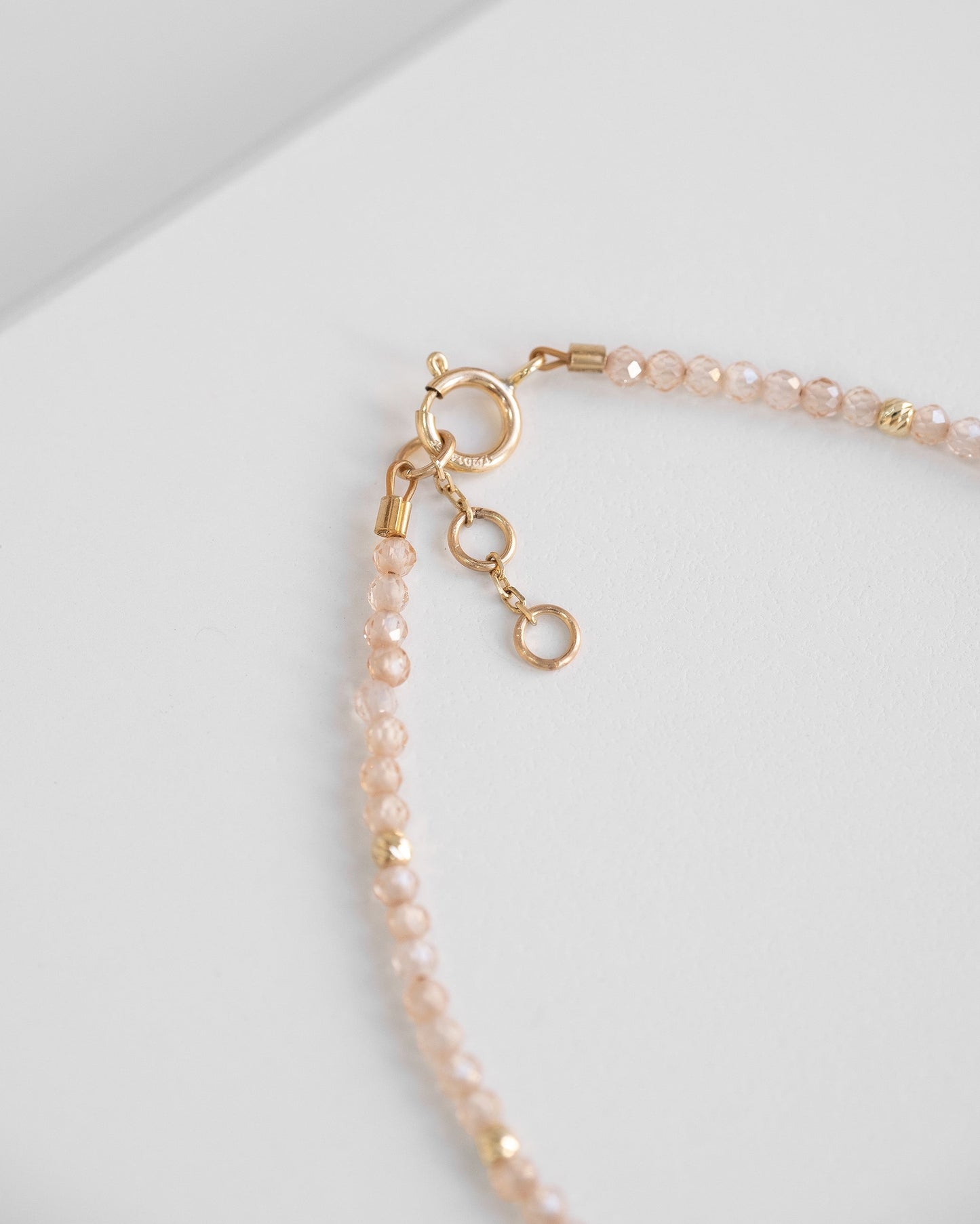 14K Solid Gold Zirconia Bracelet