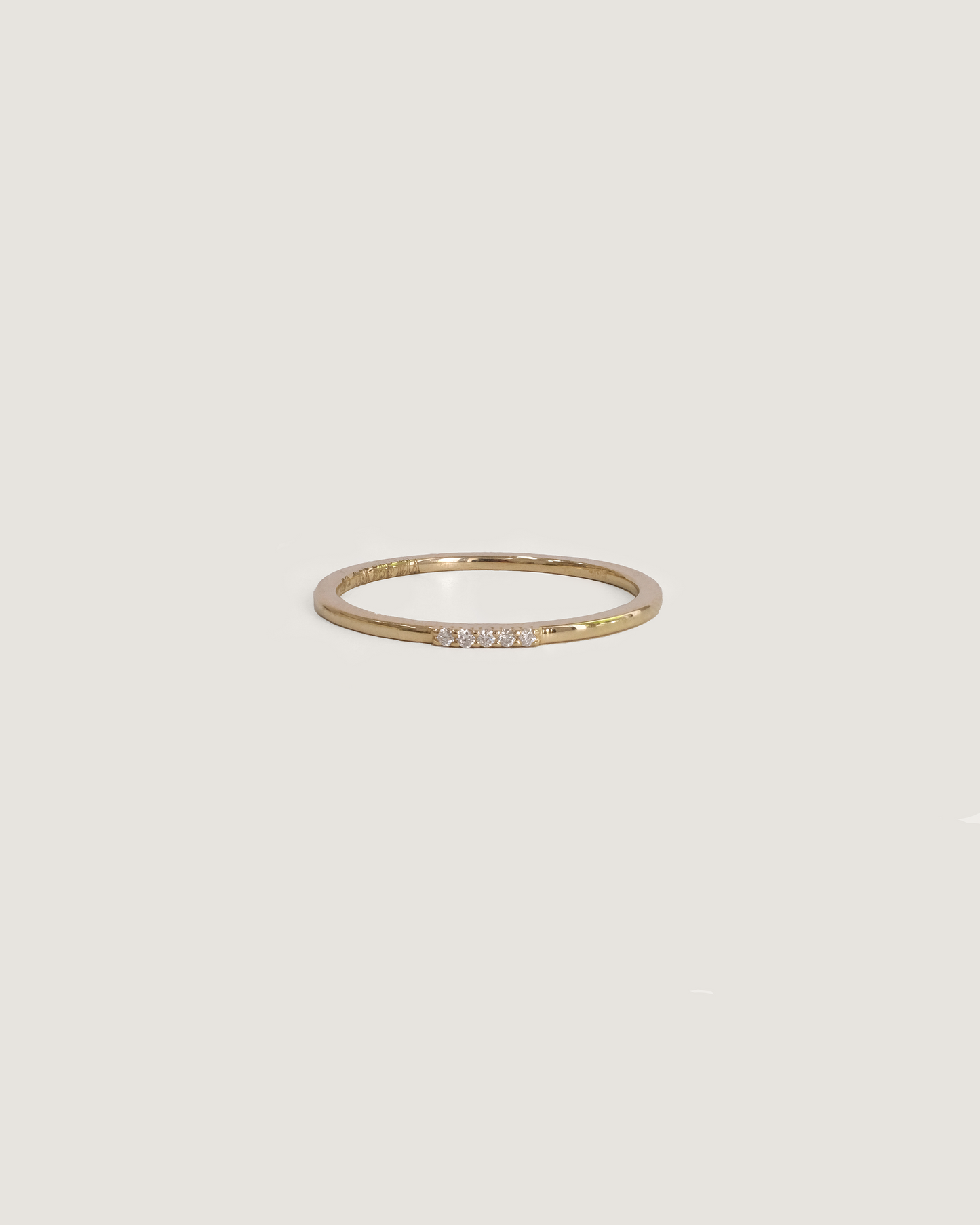 Minimalist Diamond Ring