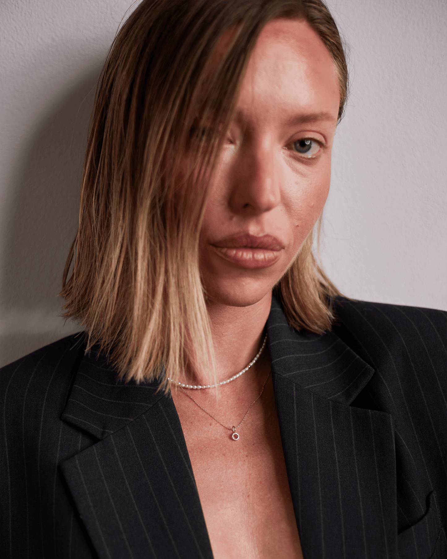 Diamond Circle Necklace