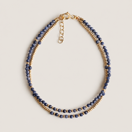 Double Sapphire Bracelet