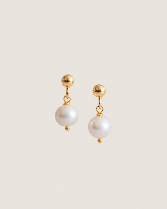 Pearl Drop Studs