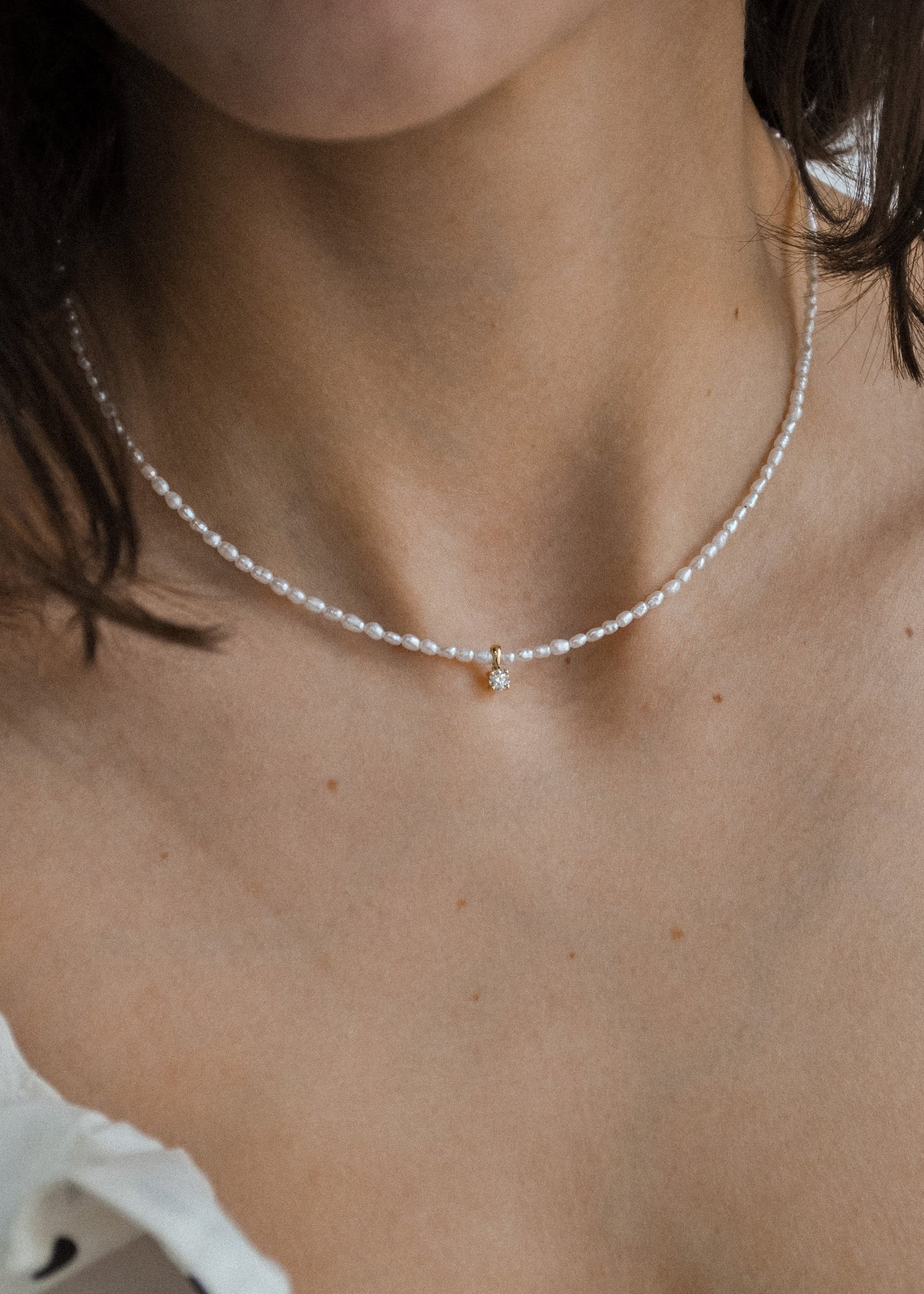Delicate Diamond Necklace
