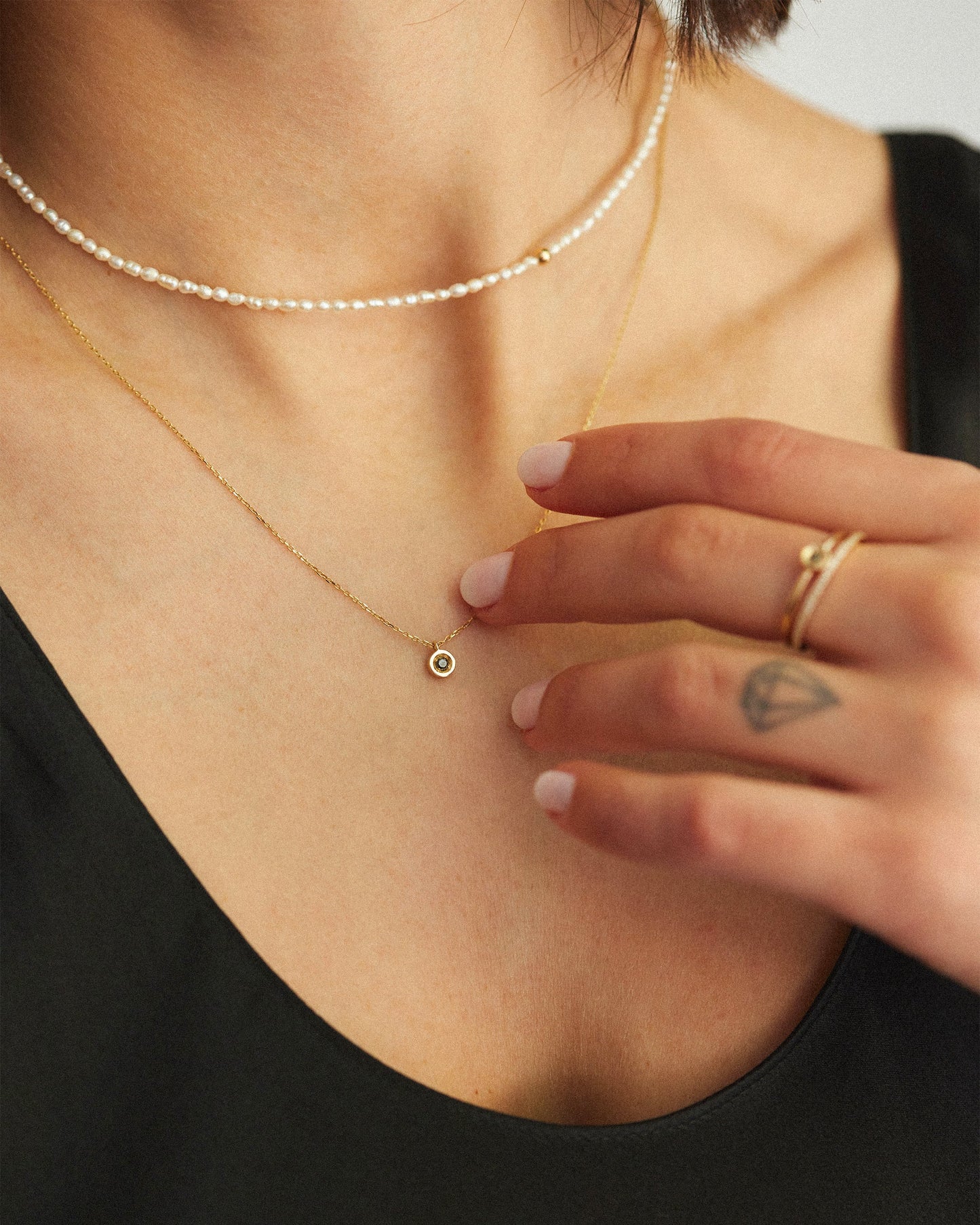 Black Diamond Necklace