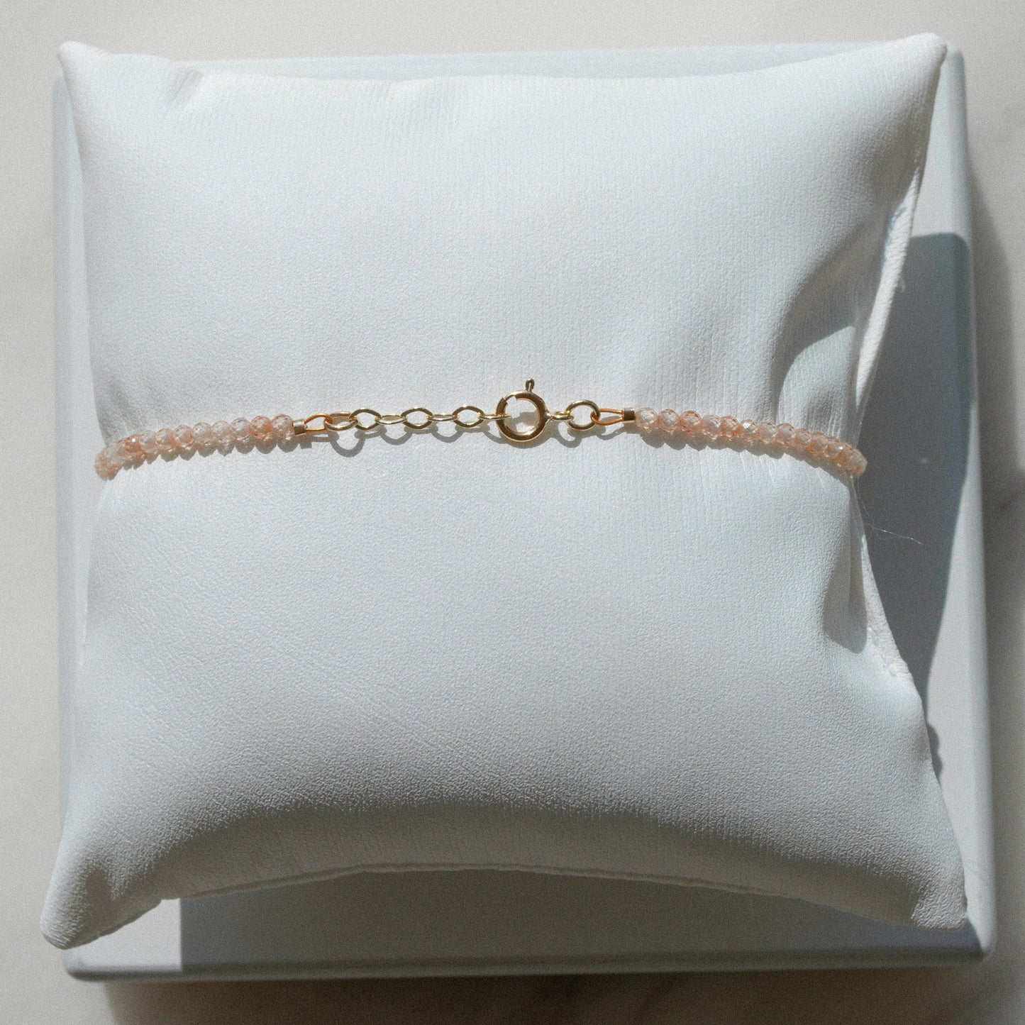 14K Solid Gold Diamond Bracelet