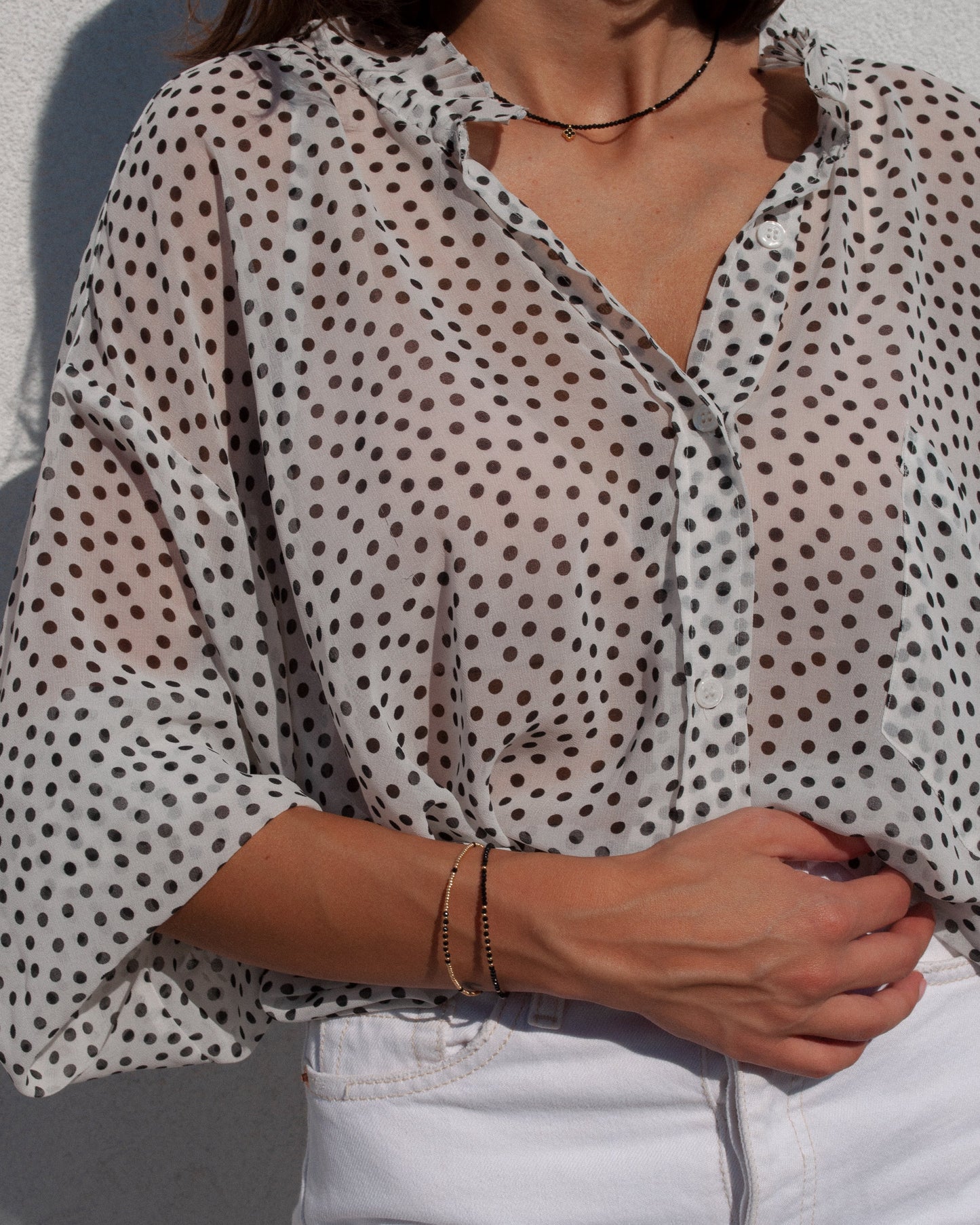 Double Black Spinel Bracelet