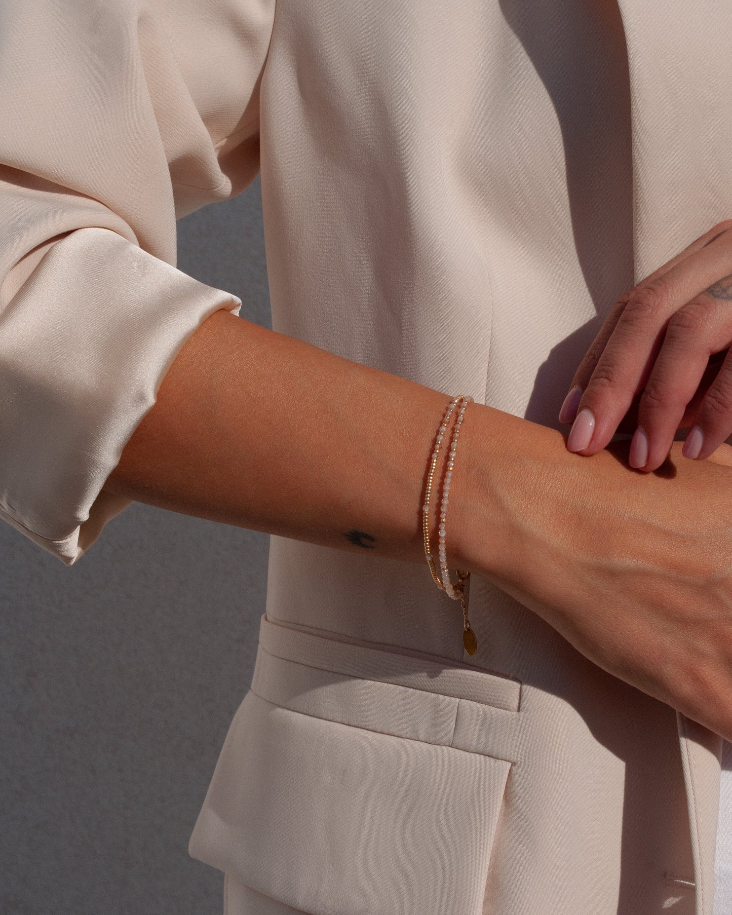 Double Zirconia Bracelet