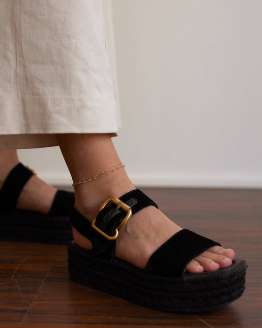 Labradorite Chain Anklet