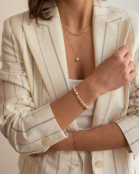 Paperclip Chain Bracelet