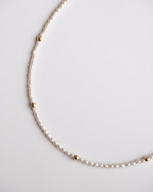 Tiny Pearl Necklace